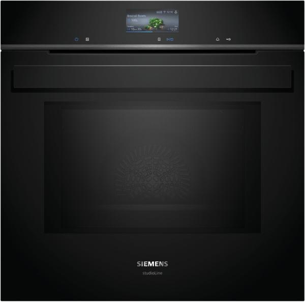 Siemens HM936GCB1 - iQ700, Backofen mit Mikrowelle, Schwarz, 60 x 60 cm, 5 Jahre Garantie!